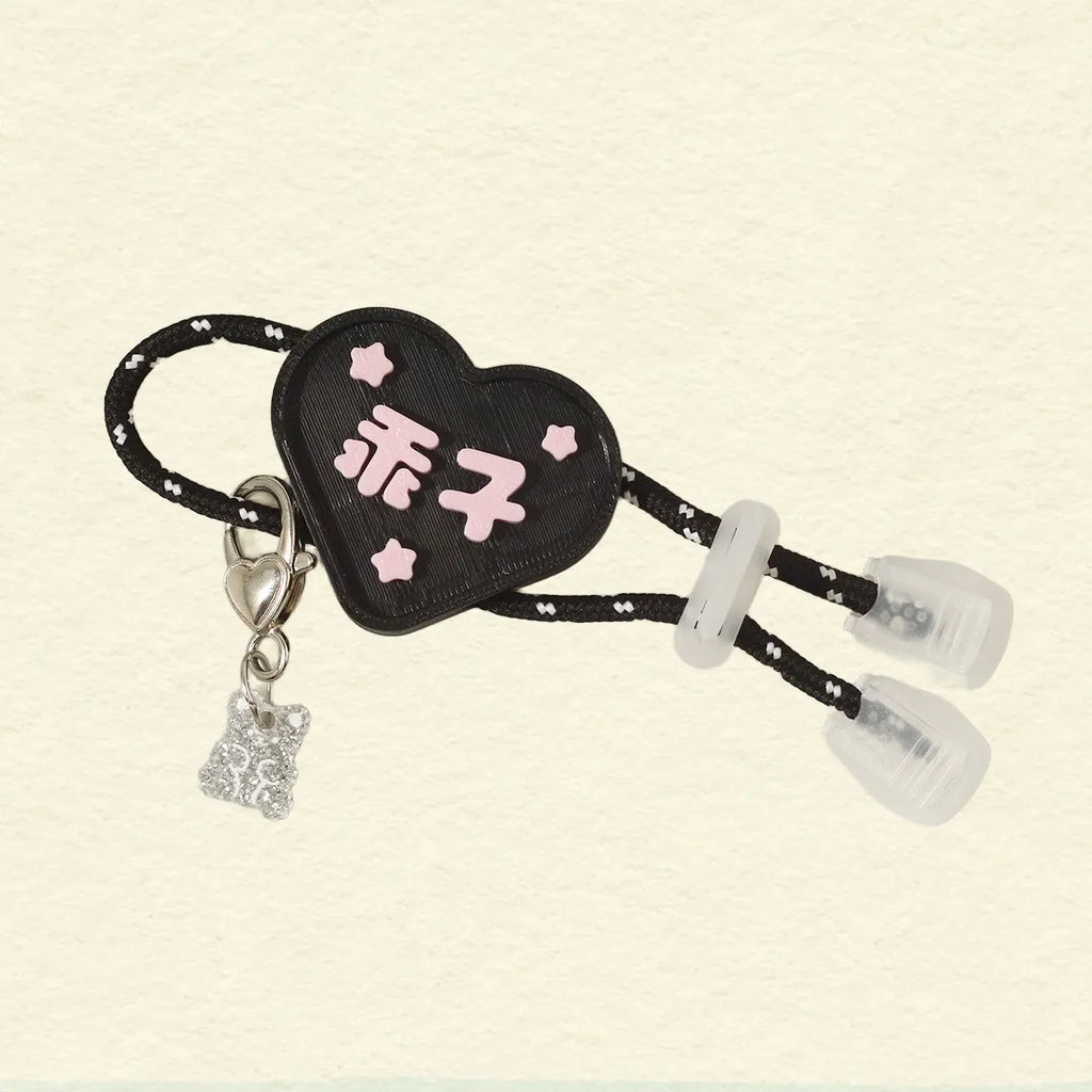 Custom 3D Stereoscopic Heart Pet ID Tag - Personalized Dog & Cat Name Tag