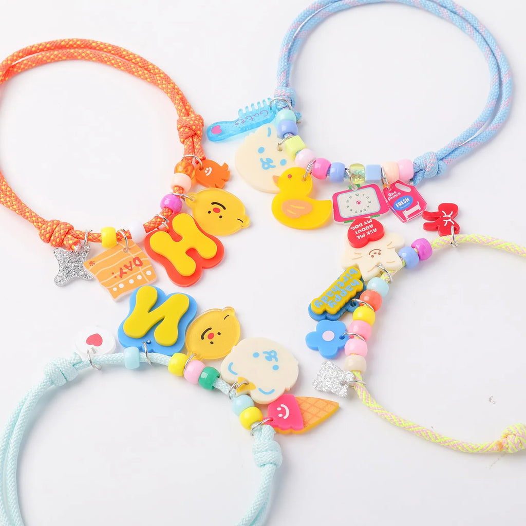Personalized Pet Necklace with four colorful braided rope options